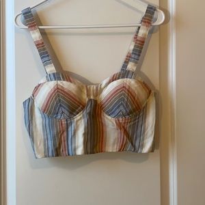 Bandeau Crop Tank Top